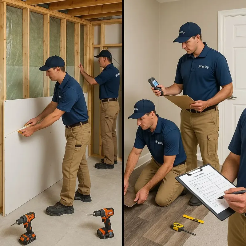 Repairs and Reconstruction process in Wood-Ridge, NJ